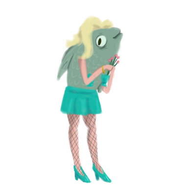 very fashionable Babsi